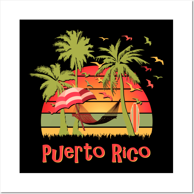 Puerto Rico Wall Art by Nerd_art